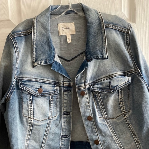 Jessica Simpson light Jean jacket